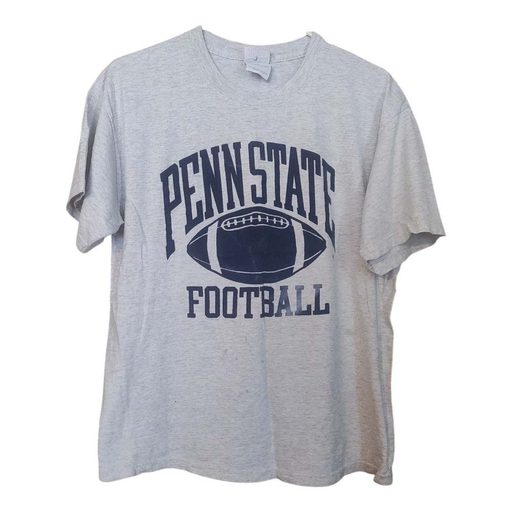 Vintage 90s Penn State‎ Football Large Tee